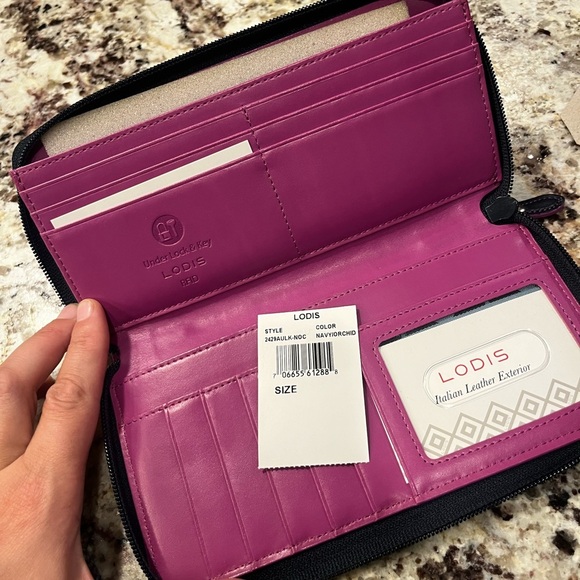 Lodis Zip Closure Wallet - Picture 4 of 5